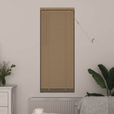 Tenda Veneziana Marrone Chiaro con Motivo 150 x 50 cm PVC
