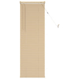 Tenda Veneziana Marrone Chiaro con Motivo 150 x 50 cm PVC