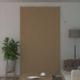 Tenda Veneziana Marrone Chiaro con Motivo 213 x 150 cm PVC