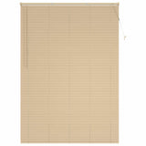 Tenda Veneziana Marrone Chiaro con Motivo 213 x 150 cm PVC