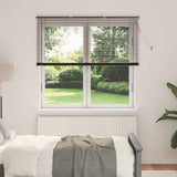 Tenda Veneziana Marrone Scuro con Motivo 150 x 130 cm PVC