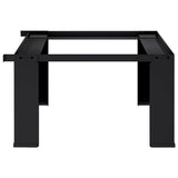 Pedestallo per Lavatrice Nero 64 x 55 x 32.5 cm Acciaio