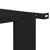 Pedestallo per Lavatrice 2 pcs Nero 127 x 54,5 x 32,5 cm