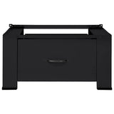 Pedestallo per Lavatrice Nero 64 x 55 x 32,5 cm Acciaio
