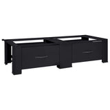 Pedestallo per Lavatrice 2 pcs Nero 64 x 55 x 32.5 cm Acciaio