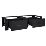 Pedestallo per Lavatrice 2 pcs Nero 64 x 55 x 32.5 cm Acciaio