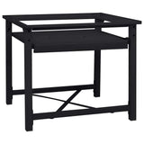 Pedestallo per Lavatrice Nero 60 x 56 x 52 cm Acciaio