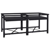 Pedestallo per Lavatrice 2 pcs Nero 64 x 55 x 32.5 cm Acciaio