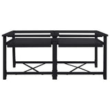 Pedestallo per Lavatrice 2 pcs Nero 64 x 55 x 32.5 cm Acciaio