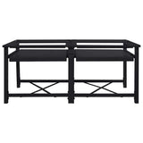 Pedestallo per Lavatrice 2 pcs Nero 120 x 56 x 52 cm Acciaio