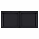 Pedestallo per Lavatrice 2 pcs Nero 64 x 55 x 32.5 cm Acciaio