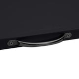 Mensola Intermedia per Lavatrice Nero 60 x 60 x 8 cm Acciaio