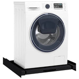 Mensola Intermedia per Lavatrice Nero 60 x 60 x 8 cm Acciaio