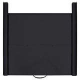Mensola Intermedia per Lavatrice Nero 60 x 60 x 8 cm Acciaio