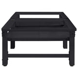 Pedestallo per Lavatrice 2 pcs Nero 124,5 x 61,5 x 32,5 cm