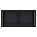 Pedestallo per Lavatrice 2 pcs Nero 124,5 x 61,5 x 32,5 cm