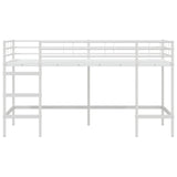Struttura del letto loft per bambini Bianco 79,5 x 200 cm