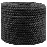 Corda di Juta 12 Nero 100% juta Tossa