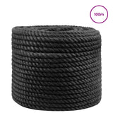 Corda di Juta 12 Nero 100% juta Tossa