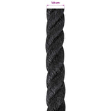 Corda di Juta 16 Nero 100% juta Tossa
