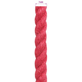 Corda di Juta Rosso 100% juta Tossa