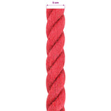 Corda di Juta Rosso 100% juta Tossa