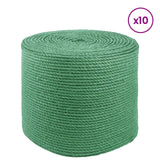 Corda di Juta 10 pcs Verde 100% juta Tossa
