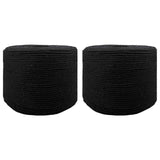 Corda 2 pcs Nero Cotone