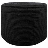 Corda Nero 0,4 x 0,4 x 5000 cm Cotone