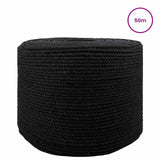 Corda Nero 0,4 x 0,4 x 5000 cm Cotone