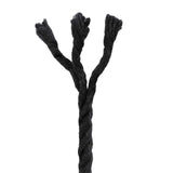 Corda Nero 0,6 x 0,6 x 2500 cm Cotone
