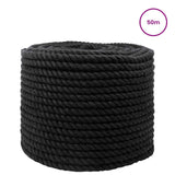 Corda Nero 1 x 1 x 5000 cm Cotone