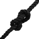 Corda Nero 1,2 x 1,2 x 5000 cm Cotone