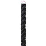 Corda Nero 1,6 x 1,6 x 5000 cm Cotone