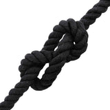 Corda Nero 1,6 x 1,6 x 10000 cm Cotone
