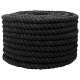 Corda Nero 2,4 x 2,4 x 2500 cm Cotone