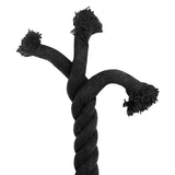 Corda Nero 3,6 x 3,6 x 500 cm Cotone