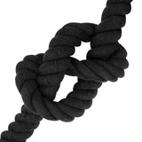 Corda Nero 5 x 5 x 1000 cm Cotone