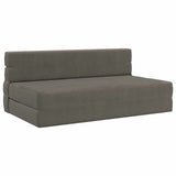 Divano Letto Pieghevole Grigio Chiaro 152 x 86,5 x 60 cm