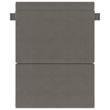 Divano Letto Pieghevole Grigio Chiaro 152 x 86,5 x 60 cm