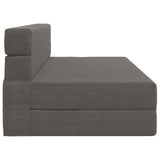 Divano Letto Pieghevole Grigio Chiaro 152 x 86,5 x 60 cm