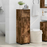 Mobile da Bagno con cassetto Rovere fumé 30,5 x 30 x 101 cm
