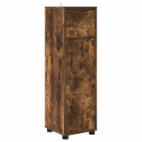 Mobile da Bagno con cassetto Rovere fumé 30,5 x 30 x 101 cm