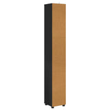 Mobile da Bagno Nero 30,5 x 30 x 195 cm Legno truciolato