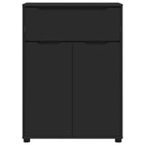 Mobile da Bagno Nero 72,5 x 36,5 x 100 cm Legno truciolato