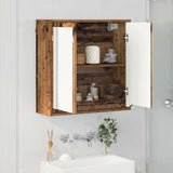 Mobiletto per specchio da bagno Legno vecchio 60 x 20 x 60 cm