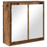 Mobiletto per specchio da bagno Legno vecchio 60 x 20 x 60 cm
