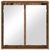 Mobiletto per specchio da bagno Legno vecchio 60 x 20 x 60 cm