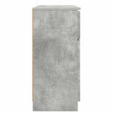 Credenza Grigio cemento 100 x 30 x 65,6 Legno truciolato