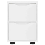 Comodino Bianco 30,5 x 30 x 43 cm Legno truciolato